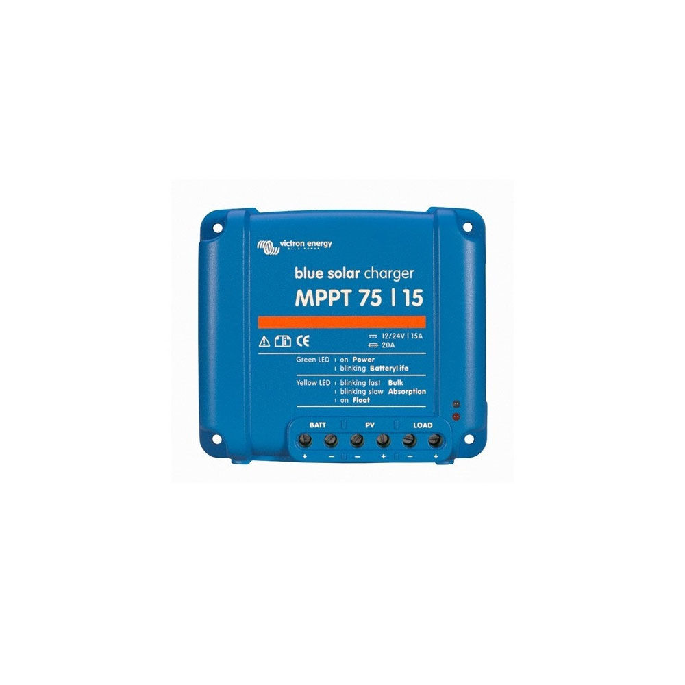 Victron Energy BlueSolar MPPT 75/15 laadcontroller De kampeerspecialist