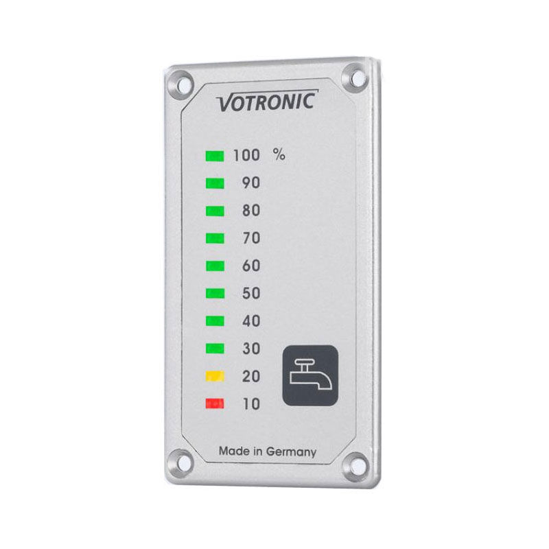 Votronic Led display schoonwatertankmeter