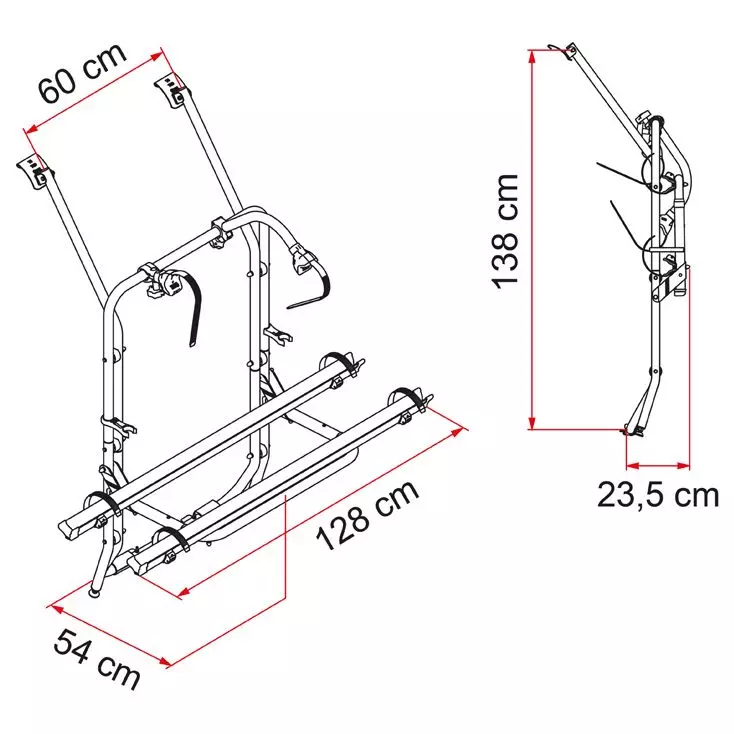 Fiamma Carry-Bike VW T4 fietsendrager