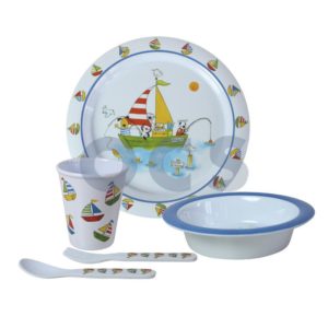 kinderservies freddies boot