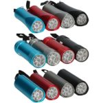 Grundig zaklamp 9-LED