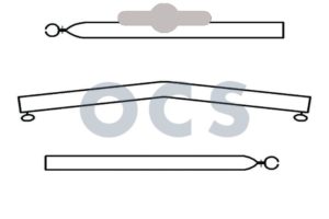 daksteun gebogen 22/19 mm 170-250