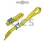 Spanband 50cm geel set a 2 stuks