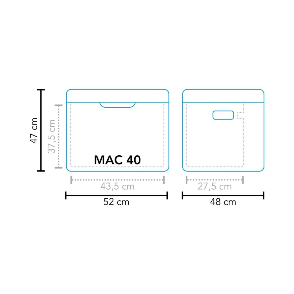 Mestic MAC-40 AC/DC absorptie koelbox