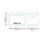 Mestic MAC-40 AC/DC absorptie koelbox