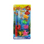 de kampeerspecialist-Visspel met werphengel plastic