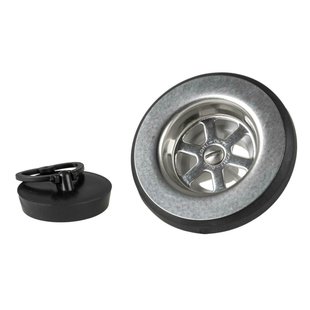 Can rechte afvoerplug met stop