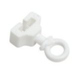 Eindstop met schroefoog