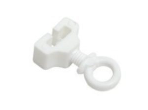 Eindstop met schroefoog