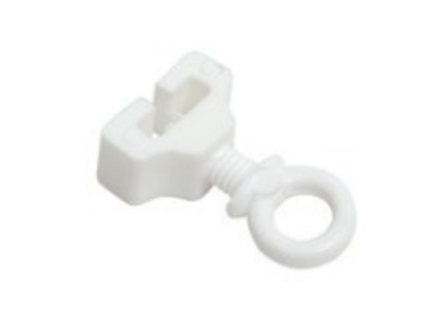 Eindstop met schroefoog