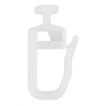 Deze gordijnrunners nylon wit zijn per 20 stuks verpakt. De gordijnrunner wordt veel gebruikt in caravans, campers