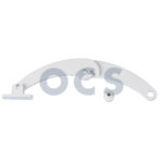 Kastklepuitzetter Lichtgrijs 18cm