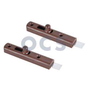 Meubelvergrendeling Recht Bruin 2st.