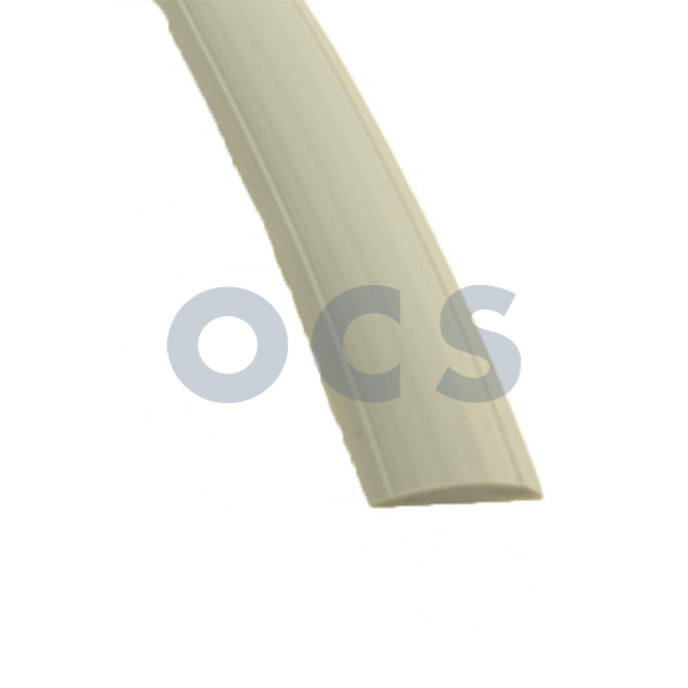 Inlegbies Lichtgrijs 12mm 10m