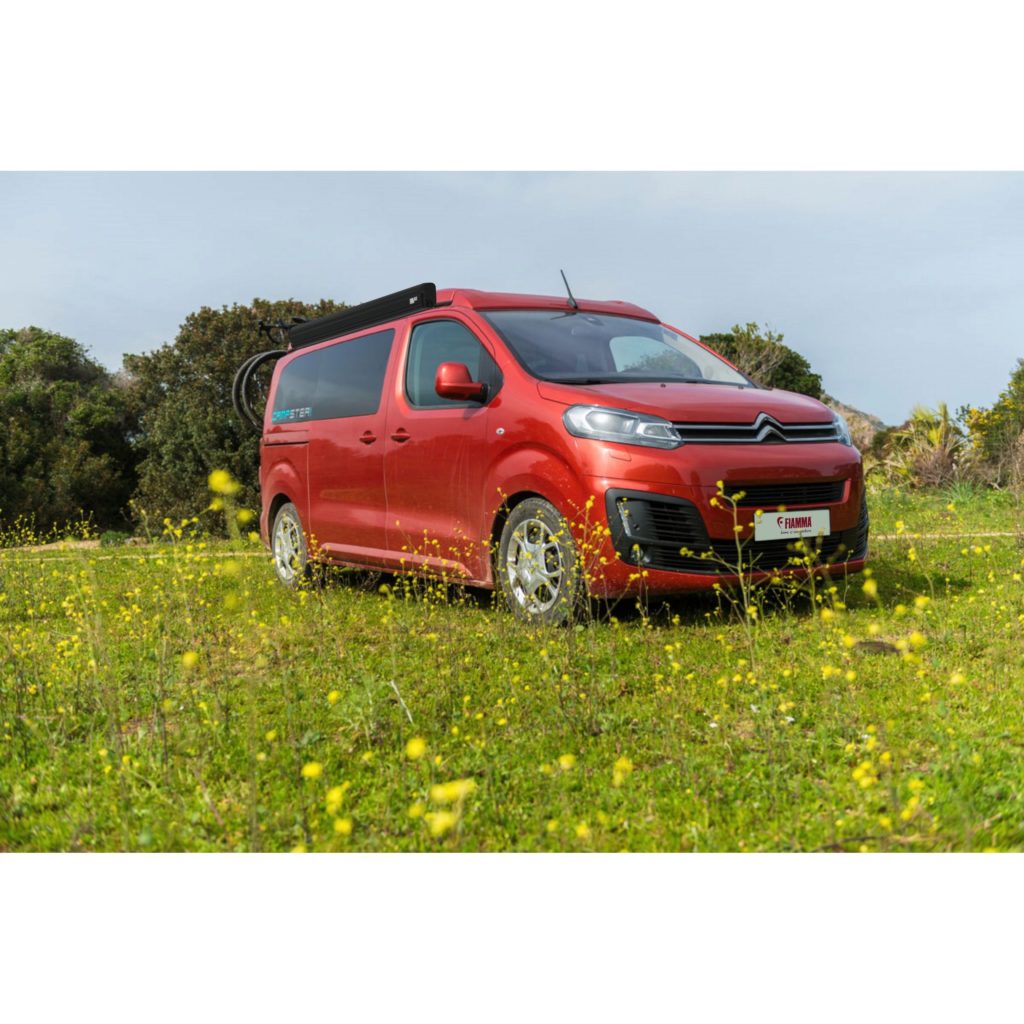 Fiamma F45 S 350 cassetteluifel deep black