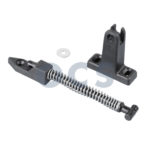 Kastklepuitzetter met Veer Zwart