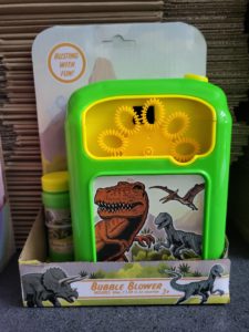 Bellenblaasmachine dinosaurus