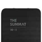 Bardani The Summat 3D 15 self inflating slaapmat smaragd black