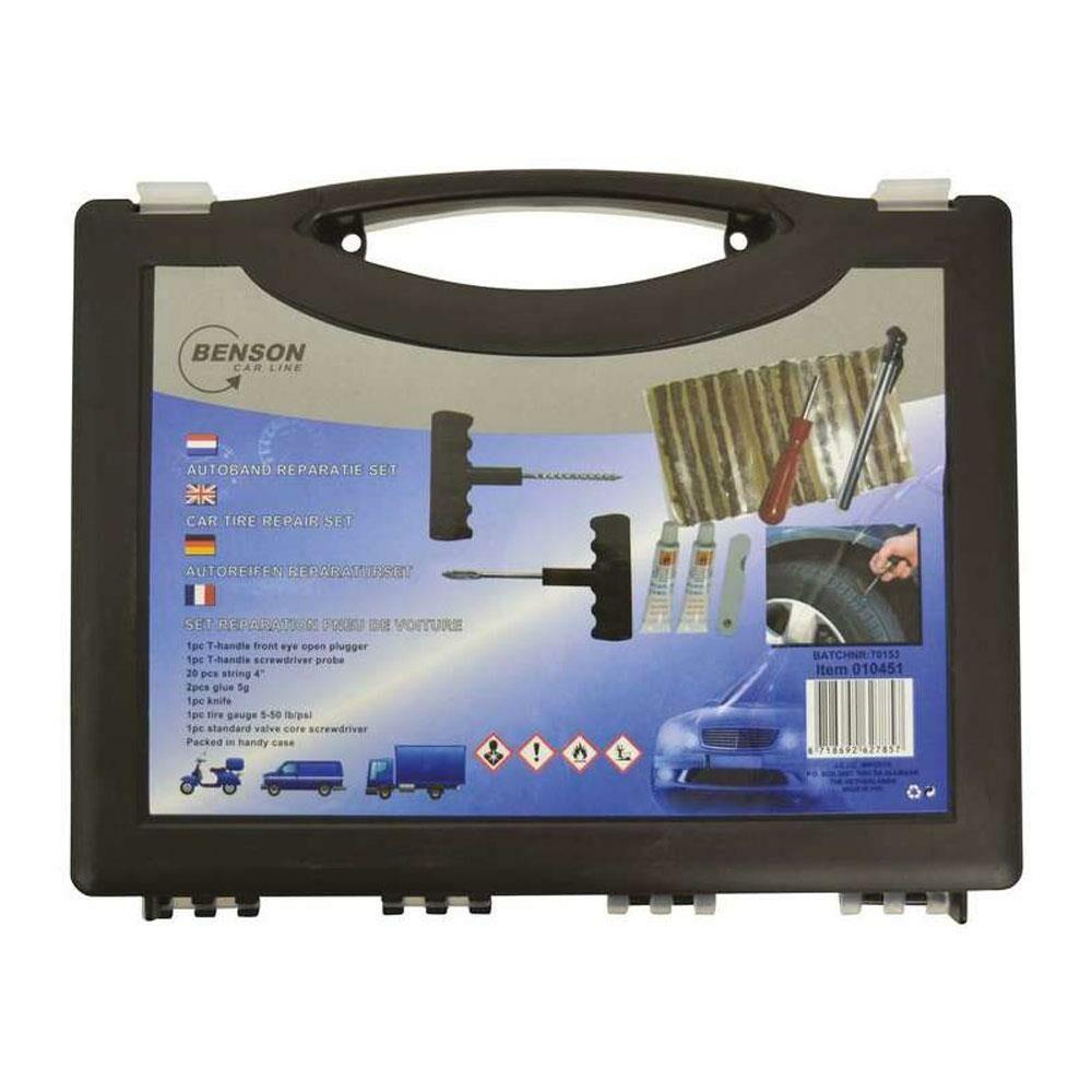 Carpoint Benson autobanden reparatieset 27-delig