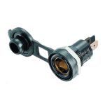 Crusader stekkerdoos mini 12V inbouw met deksel