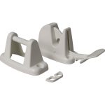 kunststof deurvanger wit