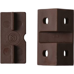 DWS meubelverbinders 4 gaats bruin