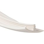 DWS T-profiel lichtgrijs met lip