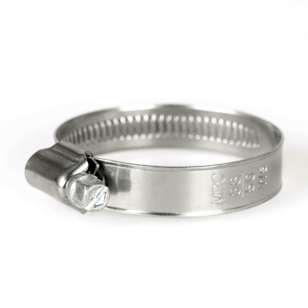 DWS Wormschroefklem RVS 26-38 mm 2 stuks