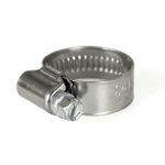 DWS Wormschroefklem RVS