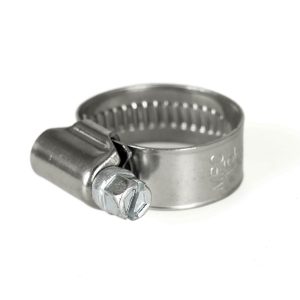 DWS Wormschroefklem RVS