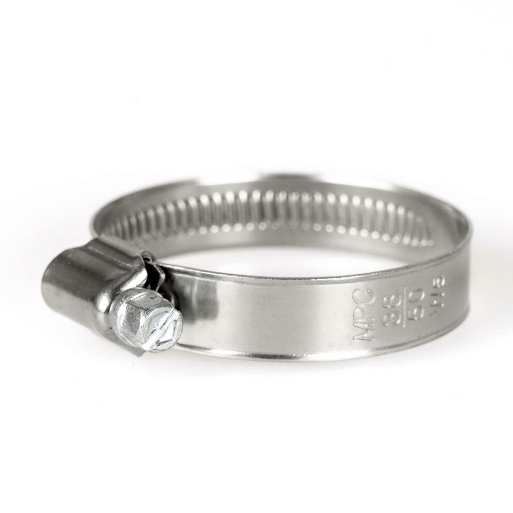 DWS Wormschroefklem RVS 38-50