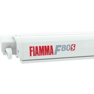 Fiamma F80s 400 cassetteluifel polar white - royal grey
