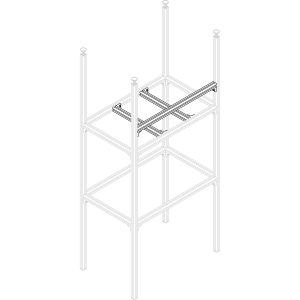 Fiamma Garage System Support verstevigingsbalk 3 stuks