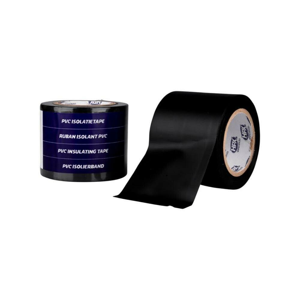 HPX 5200 isolatietape zwart 50 mm x 10 meter