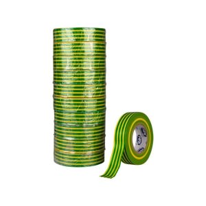 HPX PVC VDE isolatietape geel groen 19 mm x 20 meter