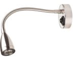 Marine LED Mini flex led opbouwspot satin nickel
