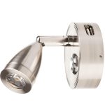 Marine LED Mini led opbouwspot satin nickel