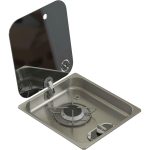 Navy Load Medium 1-pits kookplaat met glazendeksel