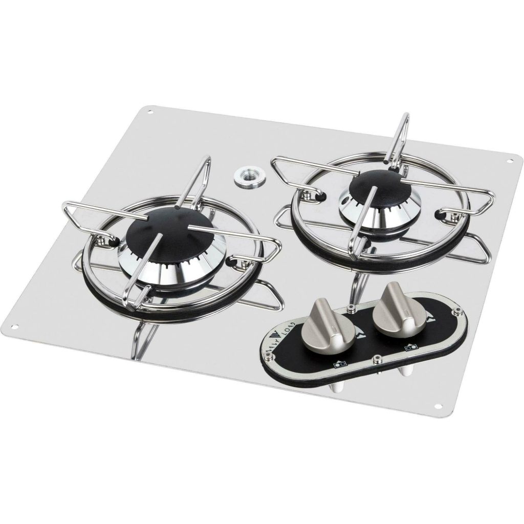 Navy Load RVS 2-pits kookplaat