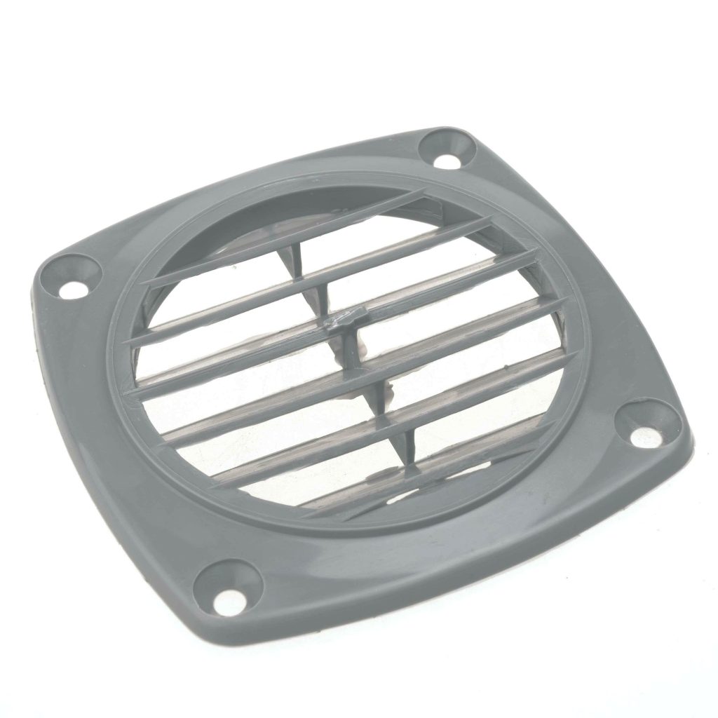 Nuova Rade Ventilatierooster 82 x 82 mm grijs