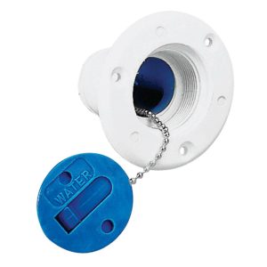 Nuova Rade watervuldop met schroefdop wit