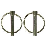 ProPlus borgpen met ring 8 mm set 2 stuks
