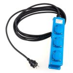 Gimeg 3-voudige stekkerdoos 5 meter