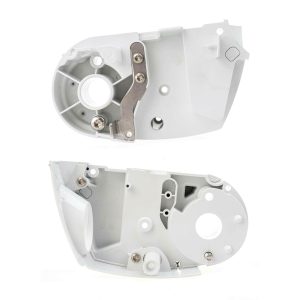 Thule 5200 eindplaat met draaimechanisme links white De Thule Omnistor LH endplate assy wordt gemonteerd in het binnenwerk van de Thule Omnistor 5200 luifel.