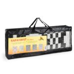 safarimat 270 x 200 cm cross black