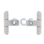 Eindstukje Tentrail Grijs L+R