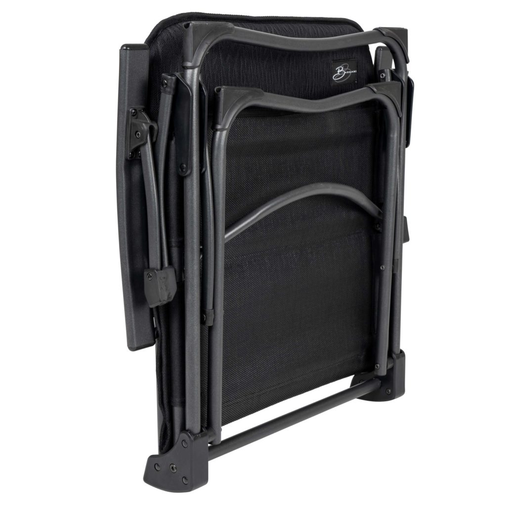 Senna Compact 3D campingstoel zebra black