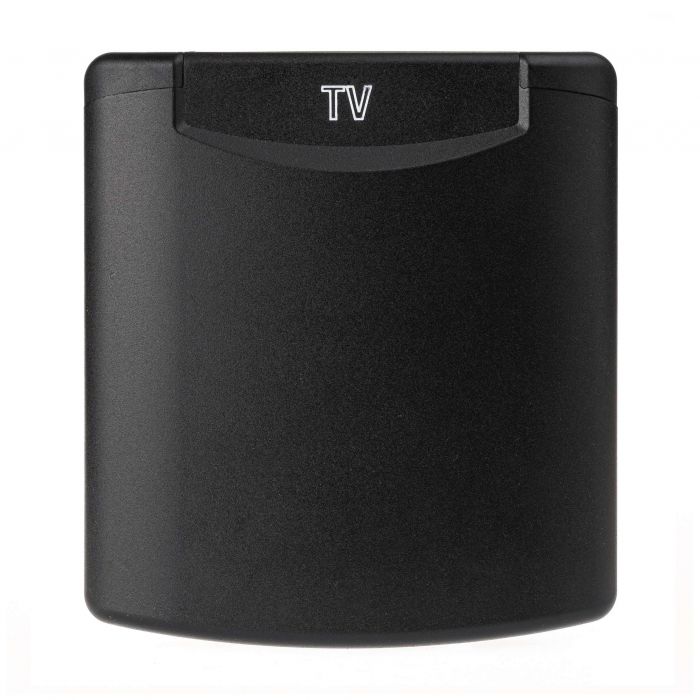 Buitenwand voortentaansluiting stekkerdoos