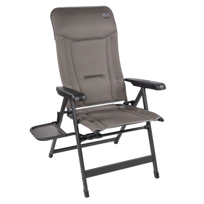Domenica Plus 3D Comfort campingstoel platina grey 2023