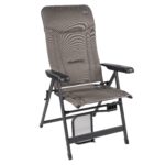 Domenica Plus 3D Comfort campingstoel platina grey 2023